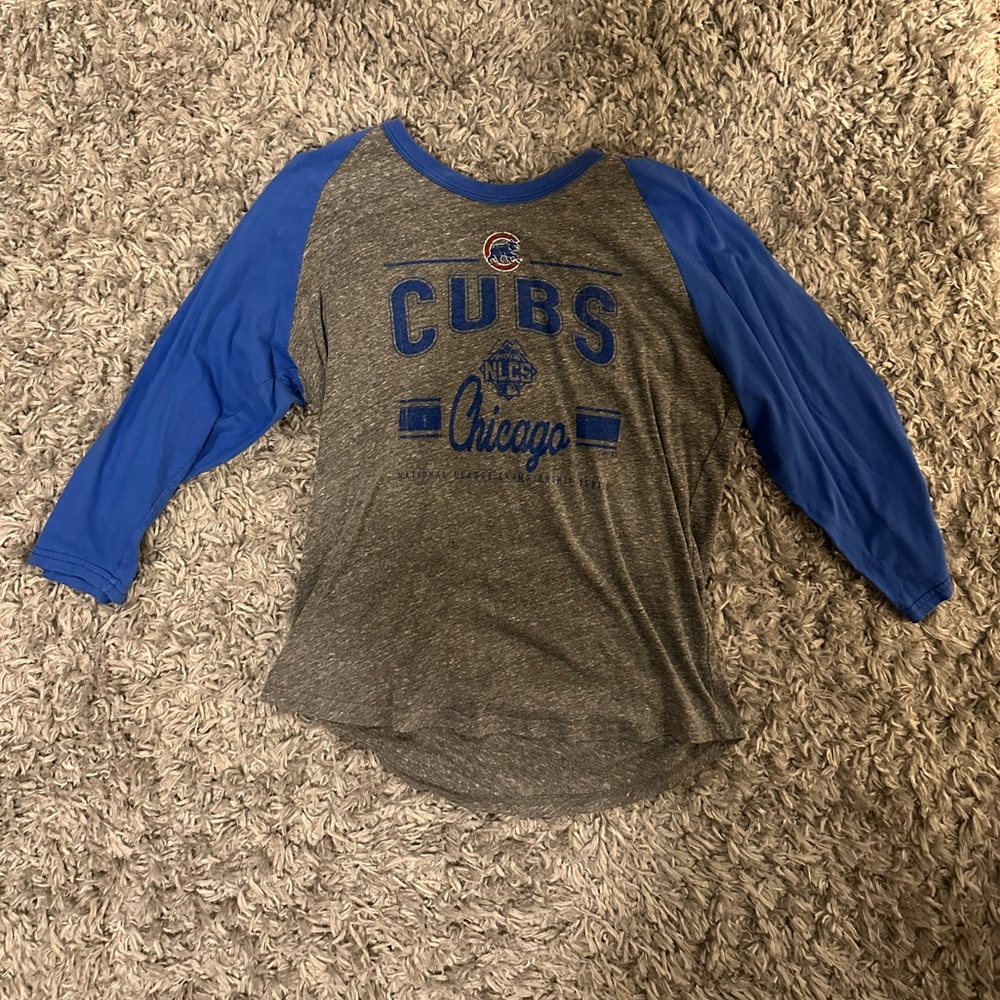3/4 Sleeve Cubs NLCS Tee